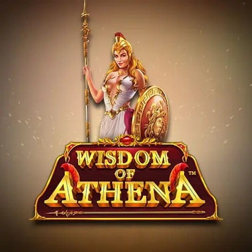 Wisdom of Athena online game logo by Pragmatic Play on casinoscored.org
