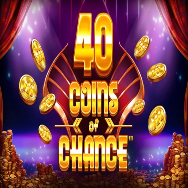 Official Slots logo: 40 Coins of Chance by SYNOT Games at Scored Casino