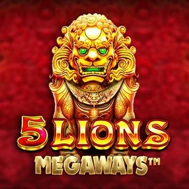 Enjoy 5 Lions Megaways by Pragmatic Play – logo hosted on casinoscored.org