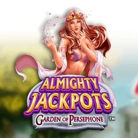 Enjoy Almighty Jackpots: Garden of Persephone by Novomatic – logo hosted on casinoscored.org