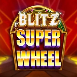 Blitz Super Wheel slot logo by Pragmatic Play at Scored Casino