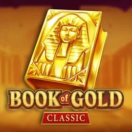 Book of Gold Classic by Playson, showcased at casinoscored.org – game logo