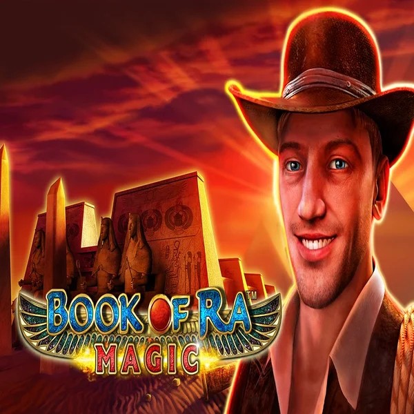 Book of Ra Magic logo by Greentube Scored Casino