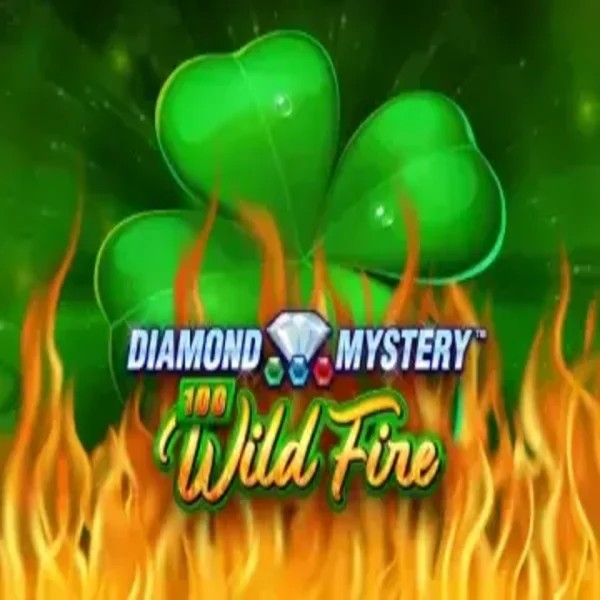 Diamond Mystery 100 Wild Fire slot icon by Greentube, available at Scored Casino