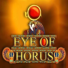 Eye of Horus slot logo by RTG (Reel Time Gaming) at Scored Casino
