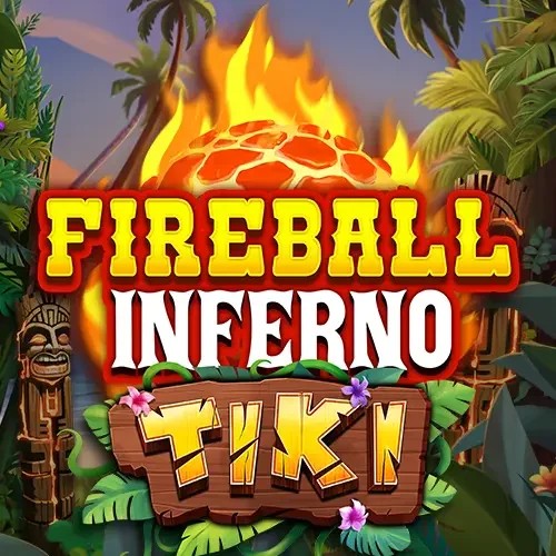 Fireball Inferno Tiki logo by NetEnt at Scored Casino