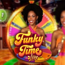 Funky Time slot icon by Evolution, available at Scored Casino