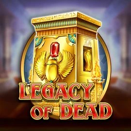 Legacy of Dead slot visual from Play'n GO available on casinoscored.org