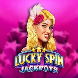 Lucky Spin Jackpots logo by Novomatic Scored Casino