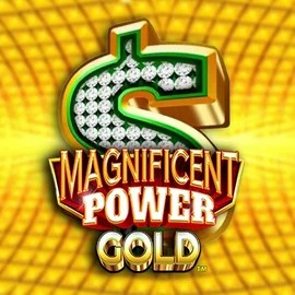 Magnificent Power Gold slot logo by Oros Gaming at Scored Casino