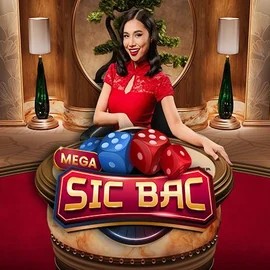 Mega Sic Bac logo by Pragmatic Play at Scored Casino
