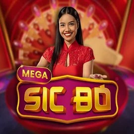Mega Sic Bo online game logo by Pragmatic Play on casinoscored.org