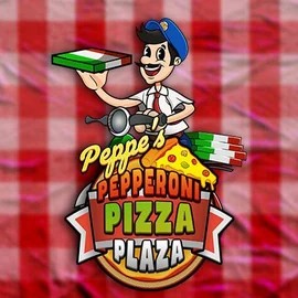 Slots logo of Peppe’s Pepperoni Pizza Plaza from Pragmatic Play at Scored Casino