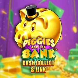 Slots logo of Piggies And The Bank Cash Collect & Link from Origins at Scored Casino