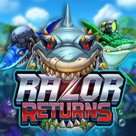 Razor Returns logo – Slots by Push Gaming at Scored Casino