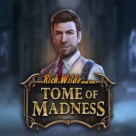 Tome of Madness slot logo by Play'n GO at Scored Casino