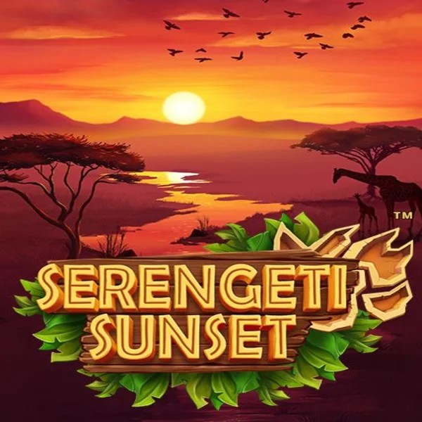 Serengeti Sunset logo by Skywind Group at Scored Casino