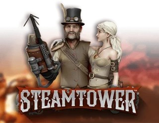 Steam Tower Slot logo by NetEnt Scored Casino