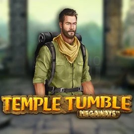 Temple Tumble Megaways logo by Relax Gaming at Scored Casino