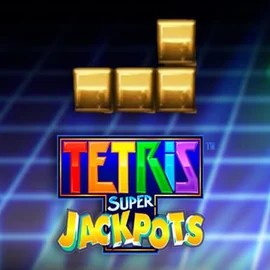 Tetris Super Jackpots game by WMS – logo hosted on Scored Casino