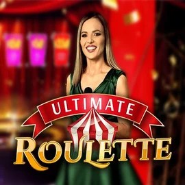 Ultimate Roulette logo by Ezugi Scored Casino