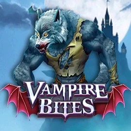 Vampire Bites logo – Slots by Amusnet Interactive at Scored Casino