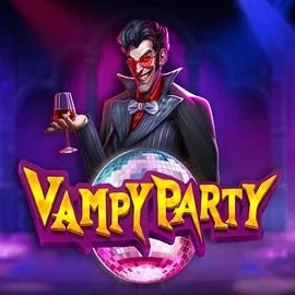 Vampy Party logo – Slots by Pragmatic Play at Scored Casino