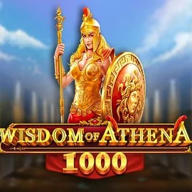 Wisdom of Athena 1000 by Pragmatic Play, showcased at casinoscored.org – game logo