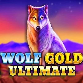 Wolf Gold Ultimate slot logo by Pragmatic Play at Scored Casino